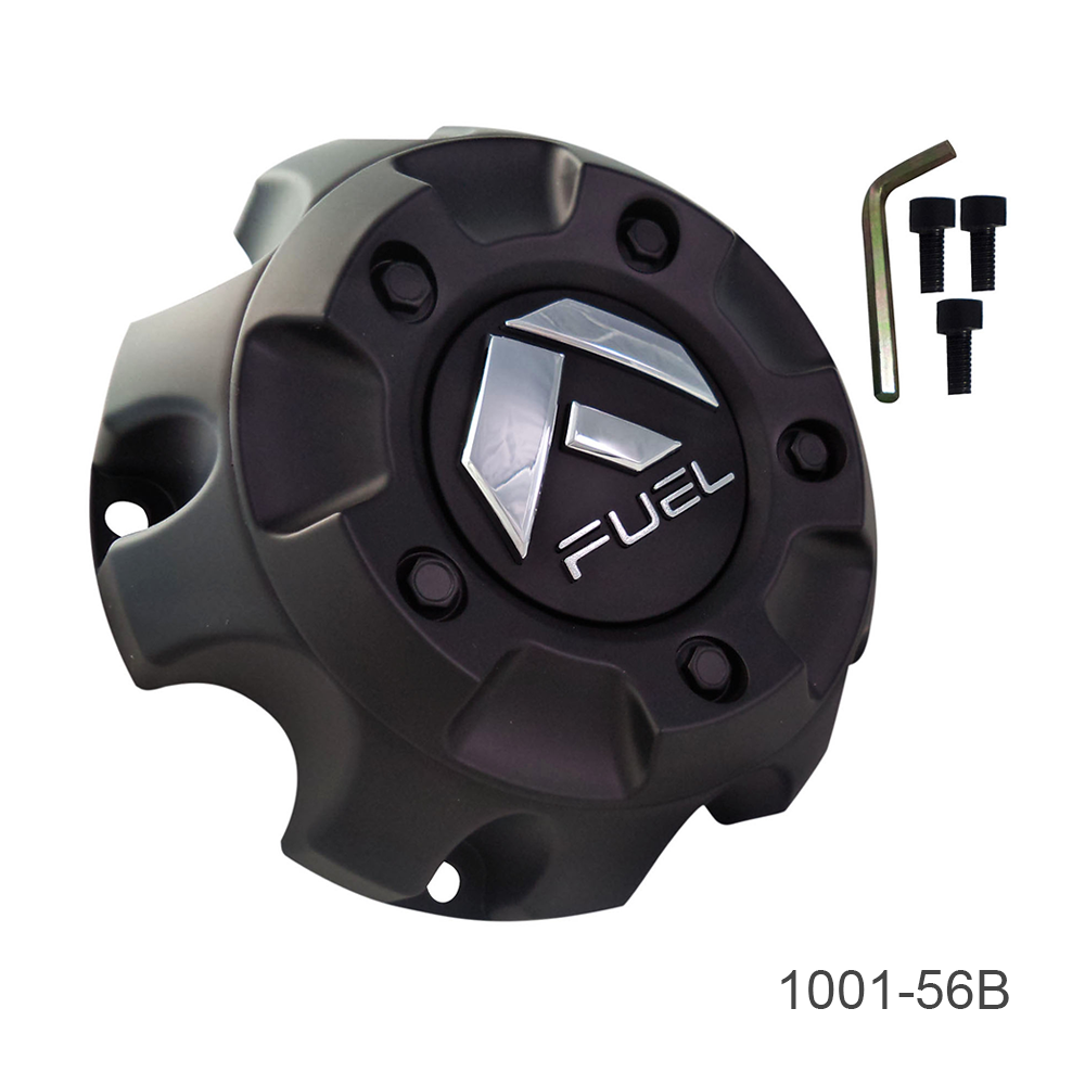 Fuel Anza [ D557 ] - Matte Black w/ Anthracite Ring