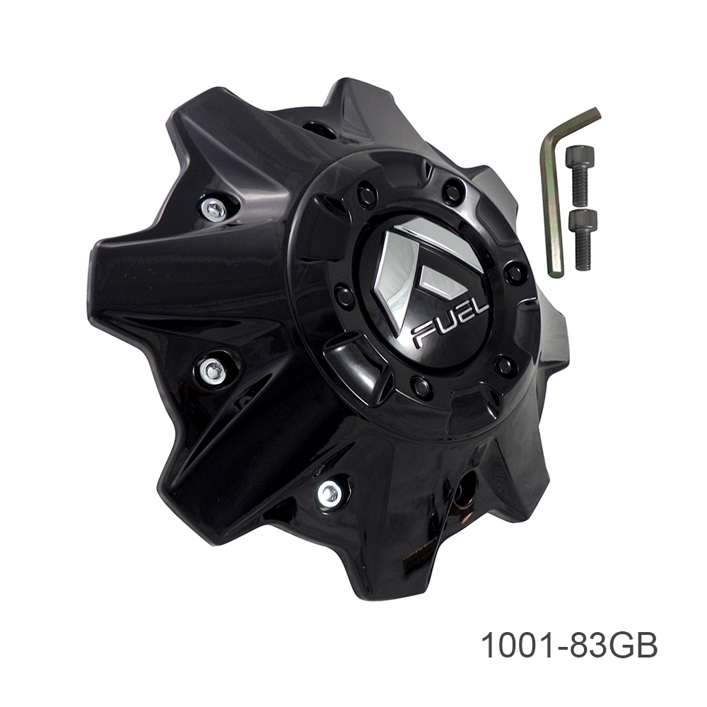 Fuel Triton [ D581 ] - Black and Milled – fuelwheelcentercaps