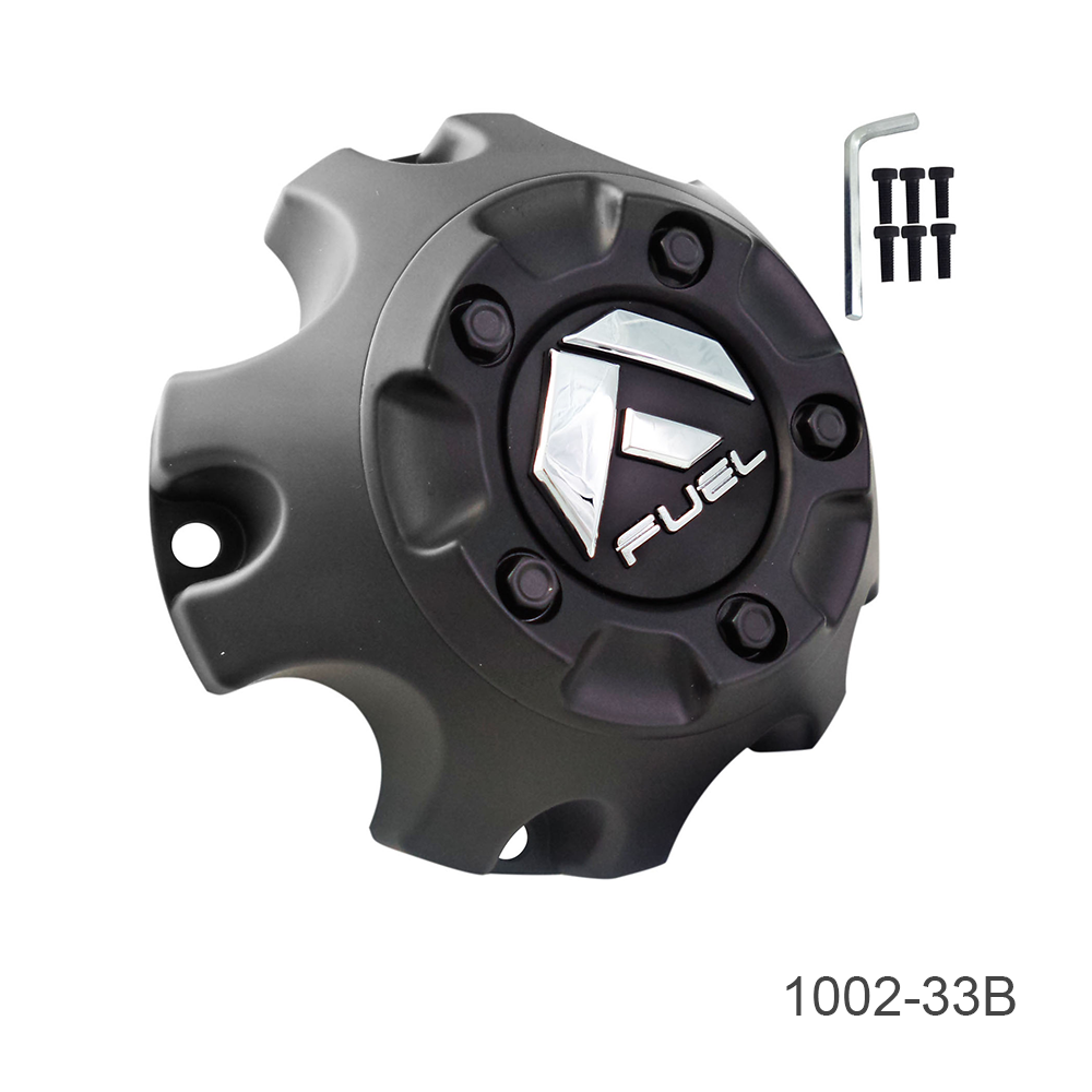 Fuel Center Cap Matte Black M-447 1002-53, 8-Lug Fuel 1002-53-B Fuel Center Cap Matte Black M-447 1002-53, 8-Lug Fuel 1002-53-B