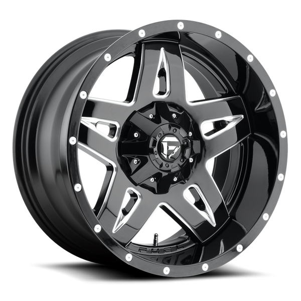 パーツ BELLOF D5s Fuel Full Blown [ D554 ] - Gloss Black and Milled