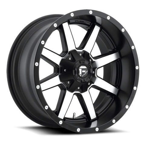 Fuel Maverick [ D537 ] - Black and Machined