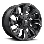 Fuel Stryker [ D571 ] - Gloss Black and Milled